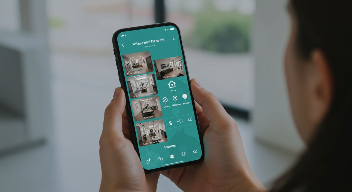 App de controlo de segurança
